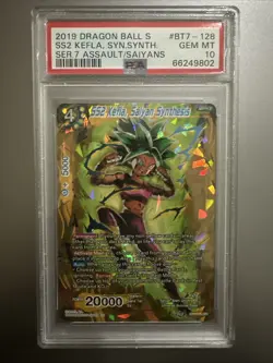 PSA 10 SS2 Kefla, Saiyan Synthesis - BT7-128 ISR - Dragon Ball Super Card - Image 1