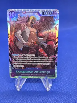 One Piece The Azure Sea’s Seven Donquixote Doflamingo OP14-069 Super Rare SR NM - Image 1
