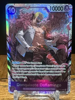 Donquixote Doflamingo OP14-069 SR English The Azure Sea's Seven - One Piece - NM - Image 2