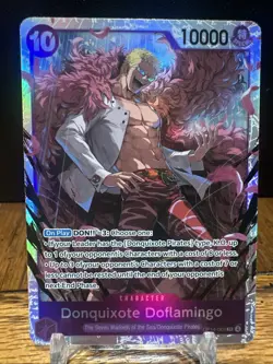 Donquixote Doflamingo OP14-069 SR English The Azure Sea's Seven - One Piece - NM - Image 3