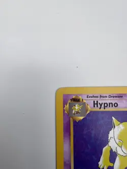 Hypno Pokemon Card Non-Holo 23/62 Fossil Set Rare 1999 Original LP - Image 3