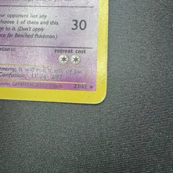 HYPNO 23/62 Non-Holo Rare Fossil Set Unlimited WOTC Original 1999 - Pokemon Card - Image 3