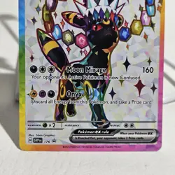 Umbreon EX 176 SV Black Star Promo NM Pokemon TCG Prismatic Evolutions Card - Image 2