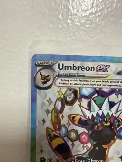 Pokemon TCG Umbreon EX 176 Prismatic Evolutions PROMO CARD NM - Image 3