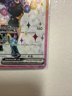 Pokemon TCG Umbreon EX 176 Prismatic Evolutions PROMO CARD NM - Image 5