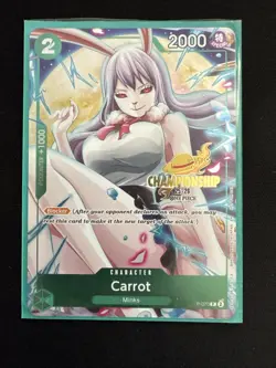 Carrot (CS 25-26 Event Pack) P-070 One Piece Promotion Cards Foil - Image 1