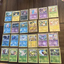 Pokemon Card TCG Lot Holo Reverse Foil Mid Era Old School Generations Fire Lot - Image 1