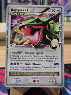 Rayquaza C LV.X DP47 Holo Diamond and Pearl Promo Card Pokemon Nm/lp - Image 2