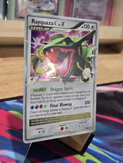Rayquaza C LV.X DP47 Holo Diamond and Pearl Promo Card Pokemon Nm/lp - Image 3