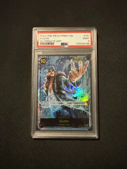 One Piece Card Game PRB-01 The Best Kuzan OP02-121 SEC English Alt Art PSA 9 - Image 1