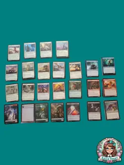 A Magic: The Gathering Card Lot (322 Common Cards(No Lands) See Description - Image 1