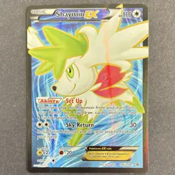 Pokemon Shaymin EX 106/108 Holo Full Art Basic Roaring Skies TCG Card Nintendo - Image 1
