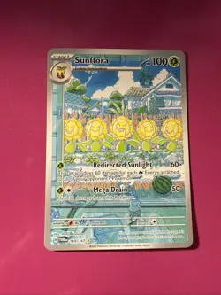 Sunflora 169/167 Full Art NM/M Twilight Masquerade Pokemon Card - Image 1