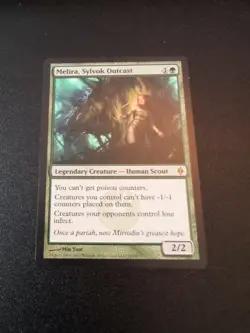 MTG Magic the Gathering Melira, Sylvok Outcast (115/181) New Phyrexia LP - Image 1