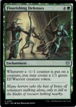 MTG Flourishing Defenses (107) | NM | Commander: Lorwyn Eclipsed {ECC} - Image 1