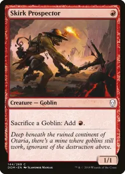 4 x Skirk Prospector [Dominaria] Magic MTG PLAYSET NM - Image 1