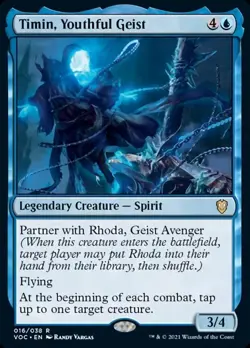Timin, Youthful Geist [Innistrad: Crimson Vow Commander] - Image 1