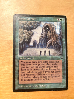 MTG Sylvan Library Legends PL No.2 - Image 1