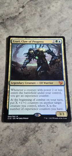 Ezuri, Claw of Progress Commander 2015 Regular Mythic Legendary Creature MTG LP - Image 1
