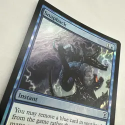 Snapback x1 *FOIL* MTG Time Spiral 1x Magic Excellent Light Play EX LP - Image 2