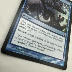 Snapback x1 *FOIL* MTG Time Spiral 1x Magic Excellent Light Play EX LP - Image 3