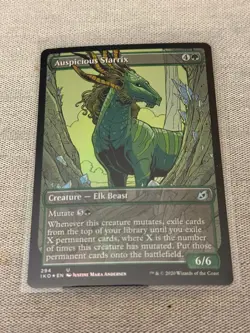 FOIL Auspicious Starrix (Showcase) - Ikoria: Lair of Behemoths (IKO) - Image 1