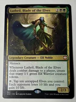 Lathril, Blade of the Elves Magic The Gathering Regular N/NM - Image 1