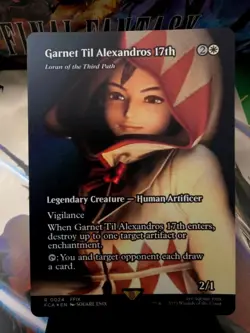 Garnet Til Alexandros 17th - Loran of the Third Path (Showcase) Foil NM - Image 1