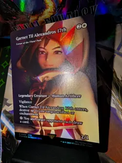 Garnet Til Alexandros 17th - Loran of the Third Path (Showcase) Foil NM - Image 2