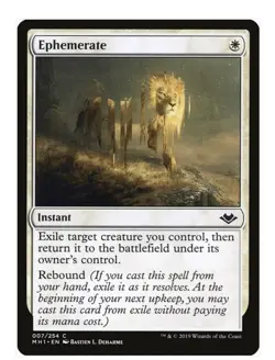 NM - Ephemerate Modern Horizons - MH1 MTG Regular Common - Free Shipping - Image 1