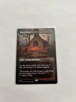Blood Crypt (Borderless) Lorwyn Eclipsed Regular Near Mint MTG - Image 2