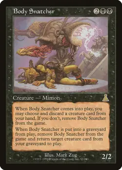 1x Body Snatcher - LP - Urza's Destiny - SPARROW MAGIC mtg - Image 1