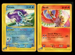 Ho-oh 52 Suicune 53 Black Star Promo 2002 4EVER Vintage Pokemon Card Lot WOTC - Image 1