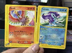 Ho-oh 52 Suicune 53 Black Star Promo 2002 4EVER Vintage Pokemon Card Lot WOTC - Image 3