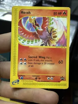 Ho-oh 52 Suicune 53 Black Star Promo 2002 4EVER Vintage Pokemon Card Lot WOTC - Image 4