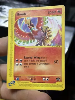 Ho-oh 52 Suicune 53 Black Star Promo 2002 4EVER Vintage Pokemon Card Lot WOTC - Image 5