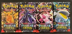 Pokemon Paldean Fates Packs *Factory SEALED* - 1 of each Pack Art. 4 Total Packs - Image 2