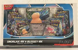 Pokemon Snorlax Ex & Blissey Ex Special Collection Box (NEW & SEALED) - Image 1