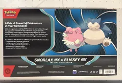 Pokemon Snorlax Ex & Blissey Ex Special Collection Box (NEW & SEALED) - Image 2