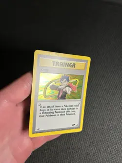 Pokemon TCG Koga 19/132 Gym Challenge Holo MP - Image 4