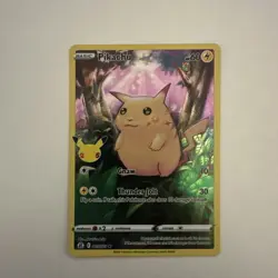Pikachu 005/025 Pokemon TCG Card Holo 25th Anniversary Celebrations NM - Image 1