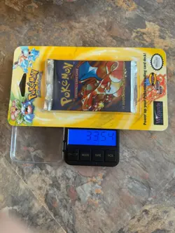 NEW FACTORY SEALED POKEMON 1999 BASE BLISTER CHARIZARD PACK UNCIRCULATEDFROM BOX - Image 3