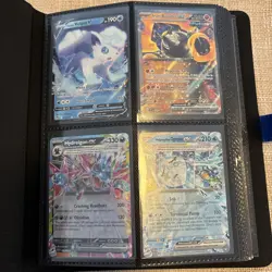 160 Pokemon Cards Bundle With Ultra Blue Binder. All Must Go - Image 3
