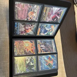 160 Pokemon Cards Bundle With Ultra Blue Binder. All Must Go - Image 4