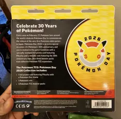 POKEMON DAY 2026 COLLECTION - 30TH ANNIVERSARY - BRAND NEW & SEALED - ENGLISH - Image 2