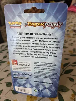 Pokemon XY-BREAKpoint Blister Booster Pack - Hydreigon Promo Groudon Coin - Image 2
