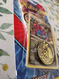 Pokemon XY-BREAKpoint Blister Booster Pack - Hydreigon Promo Groudon Coin - Image 5