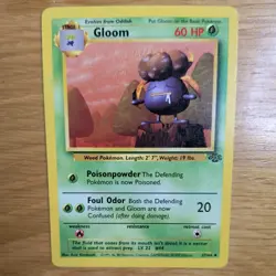 GLOOM 37/64 POKEMON CARD (JUNGLE SET) - Image 1