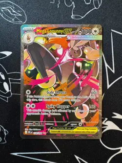 Mega Lopunny 128/094 Pokemon TCG Phantasmal Flames Special Illustration Rare ENG - Image 1