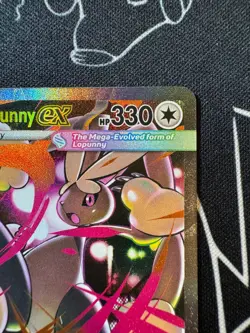 Mega Lopunny 128/094 Pokemon TCG Phantasmal Flames Special Illustration Rare ENG - Image 5